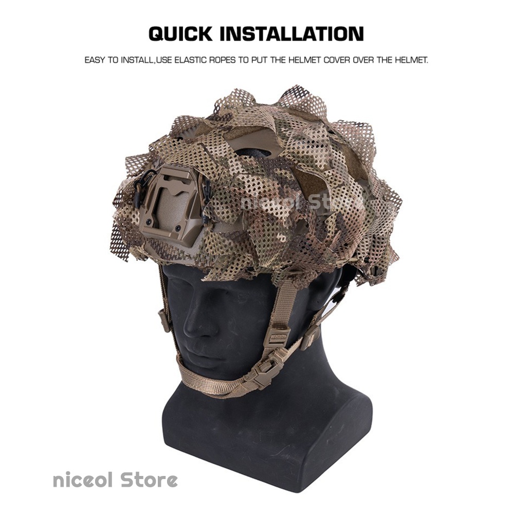 Outdoor Hunting Photography - Lightweight Breathable Mesh Cover Elastic Rope