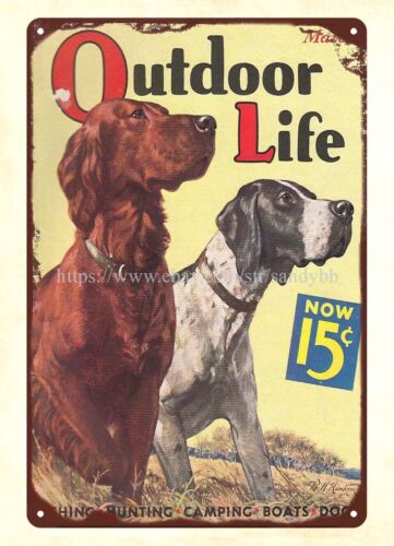 Hunting And Outdoor Shop - 1936 OUTDOOR LIFE magazine hunting dog
