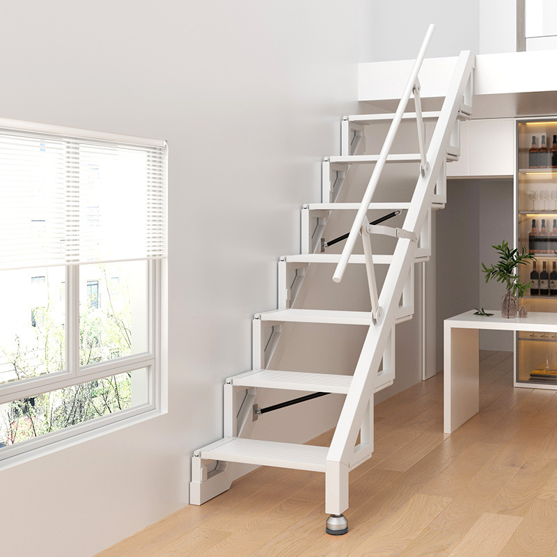 Tree Stand Ladder - Loft ladder Wall attached household telescopic