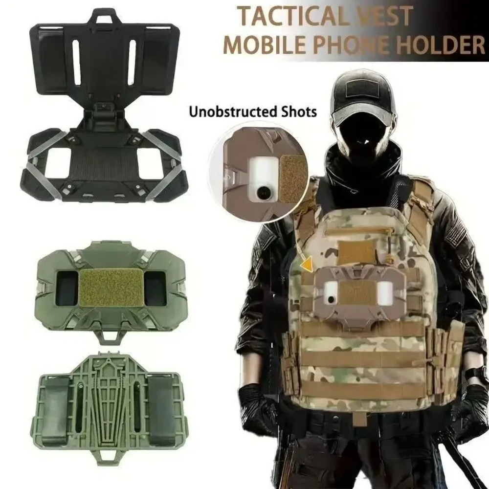 Tactical MOLLE Vest Phone Hold - Hunting Outdoor Game 评论和价格