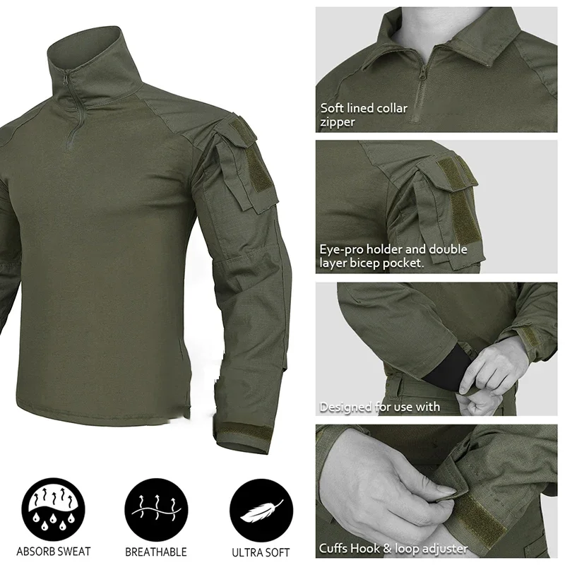 Outdoor tactical suit, camoufl - Outdoor Hunting Overalls 评论和价格