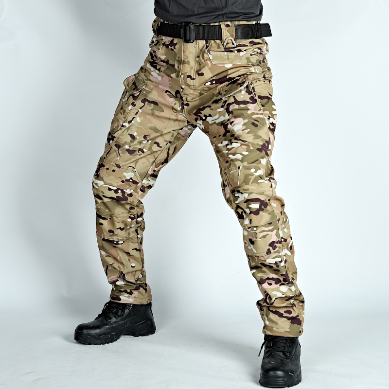 Men Tactical Cargo Pants Camou - Outdoor Hunting Overalls 评论和价格