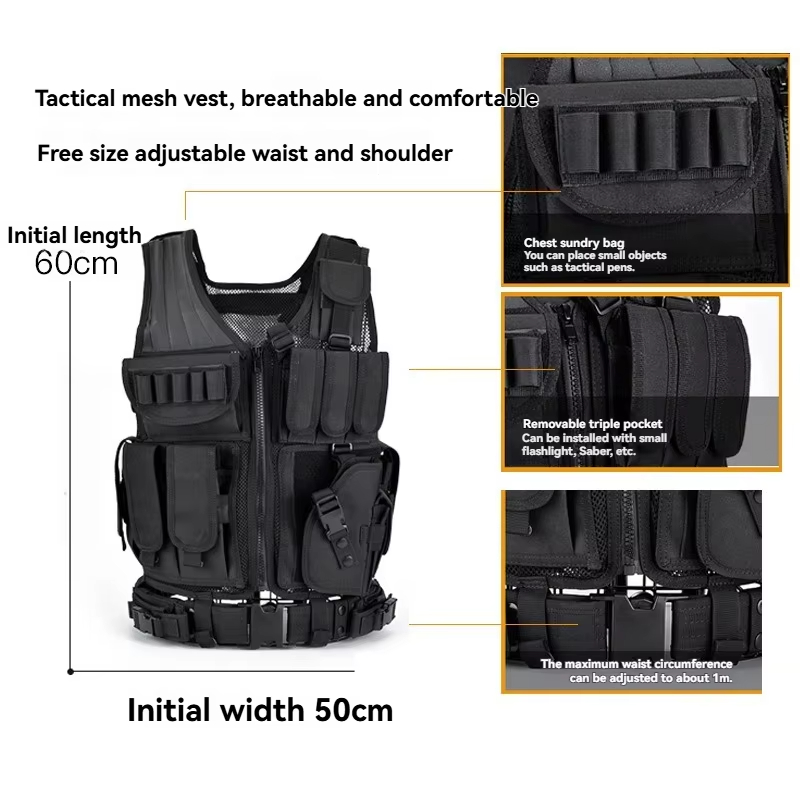 Adjustable Breathable Grid Tac - Hunting Outdoor Game 评论和价格
