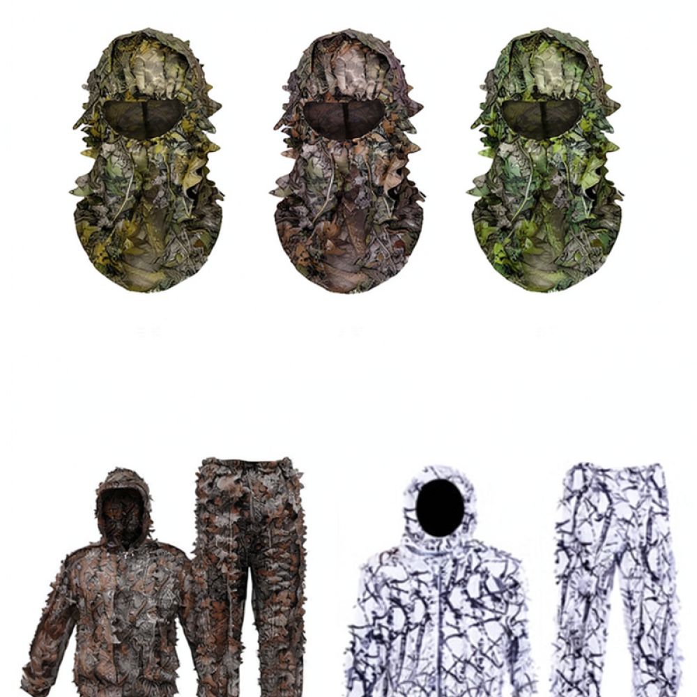 Tactical 3D Dry Leaf Ghillie C - Outdoor Hunting Photography 评论和价格