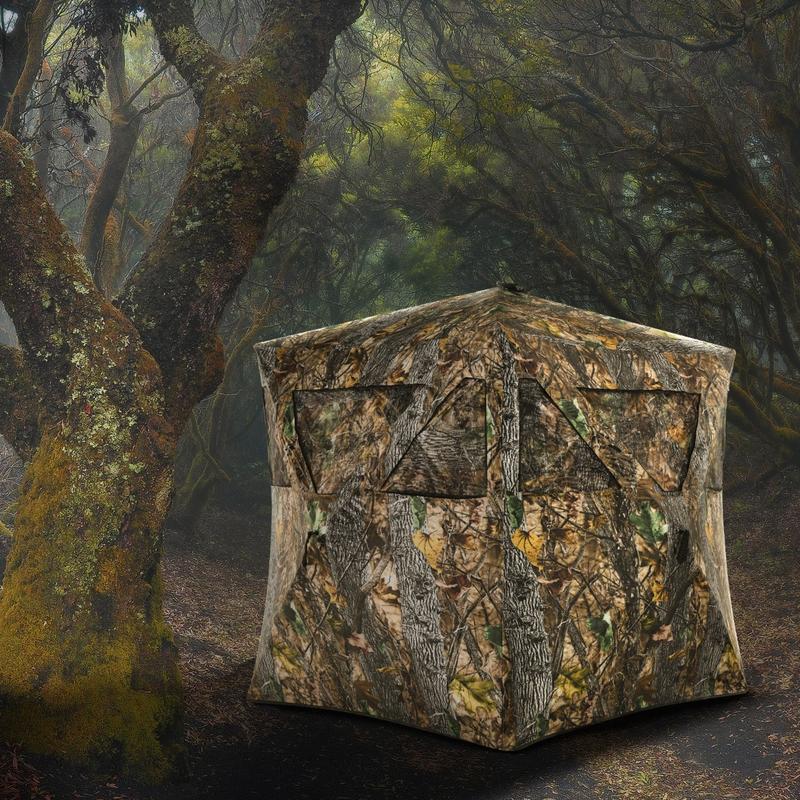 Portable Hunting Blind with Gr - Hunting Outdoors 评论和价格