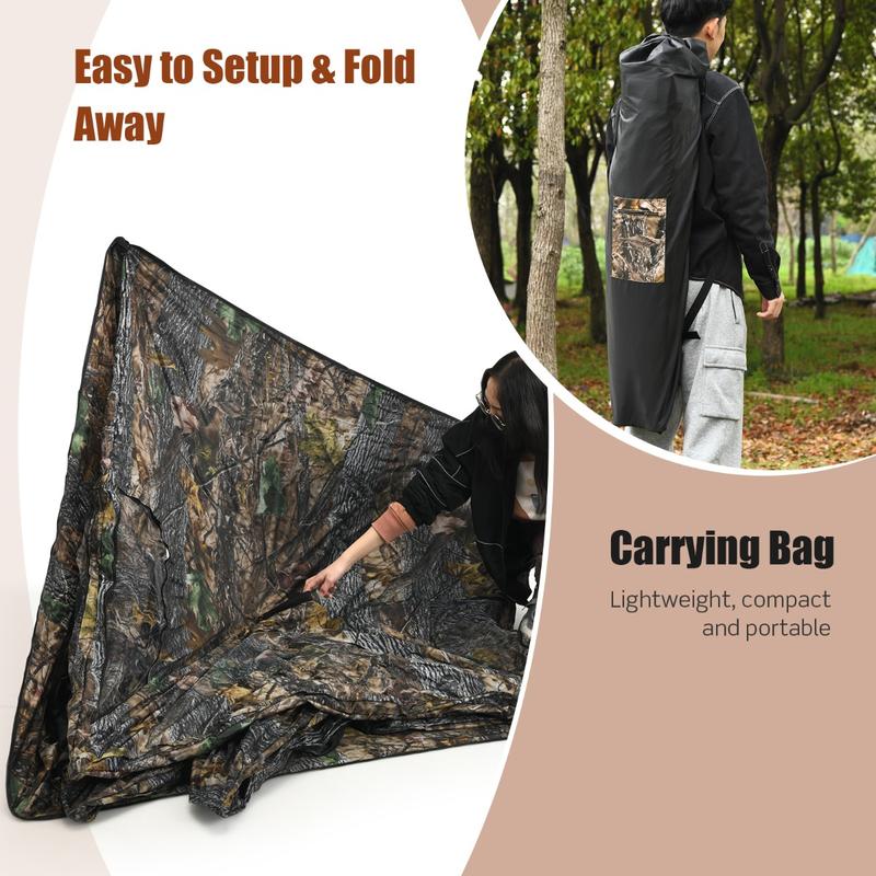 Portable Hunting Blind with Gr - Hunting Outdoors 评论和价格