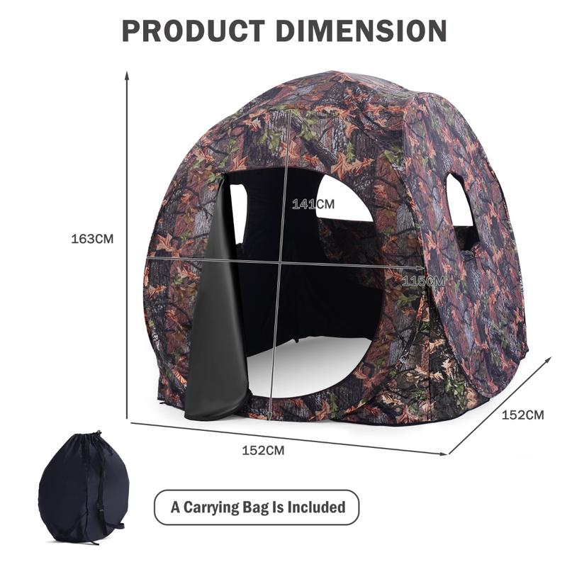 3 Person Pop Up Hunting Tent,  - Hunting Outdoors 评论和价格