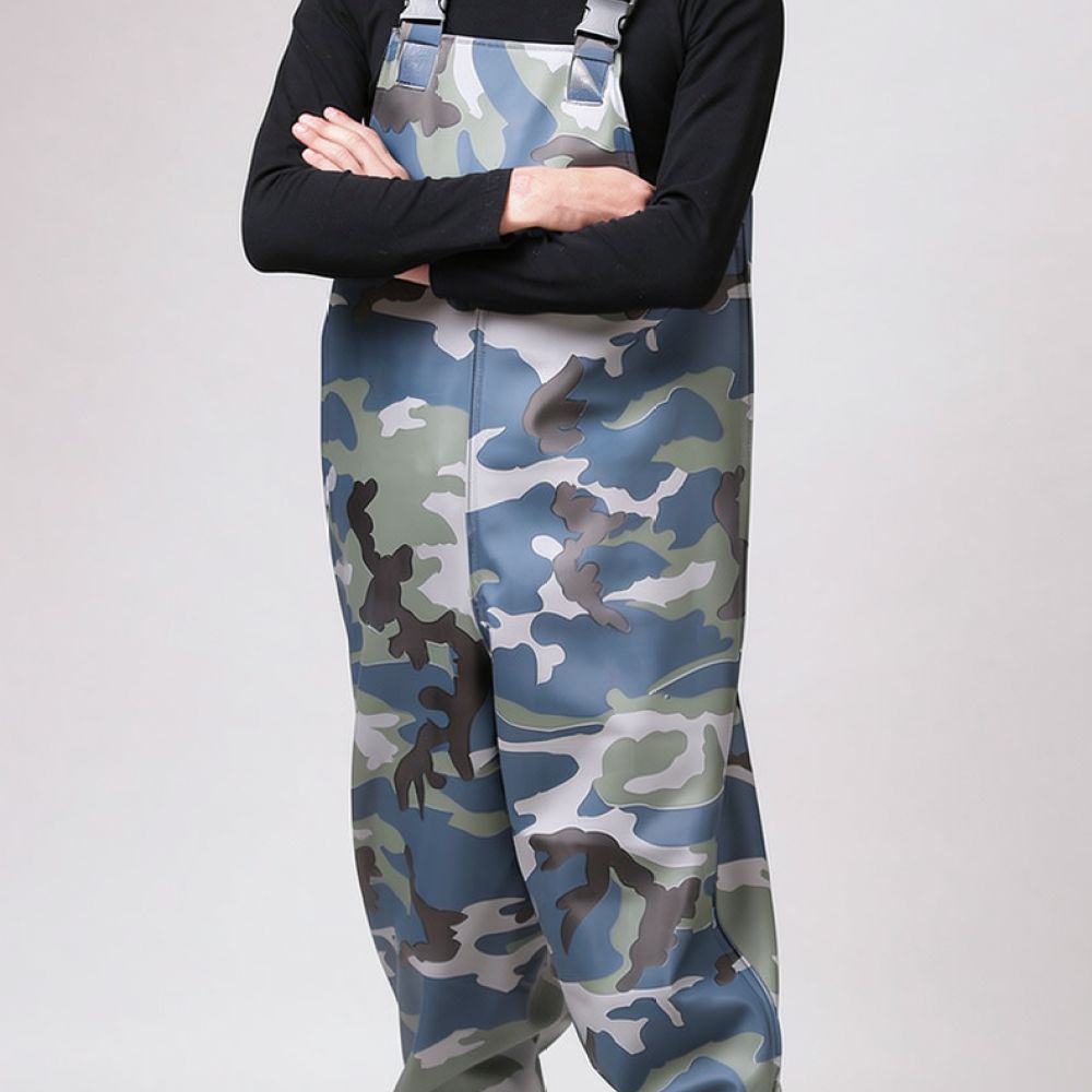 Mens Durable Wading Pants Wate - Outdoor Hunting Overalls 评论和价格