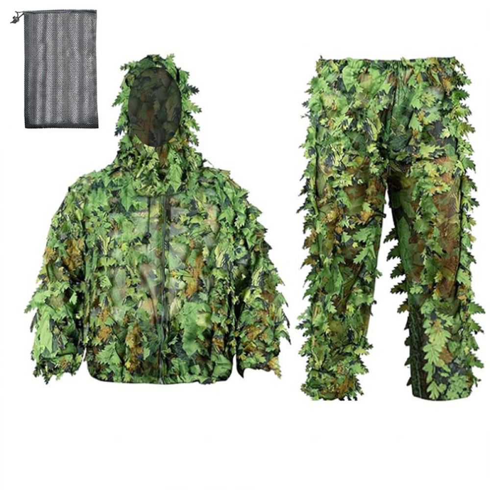 Breathable 3D Maple Leaf Camou - Outdoor Hunting Photography 评论和价格