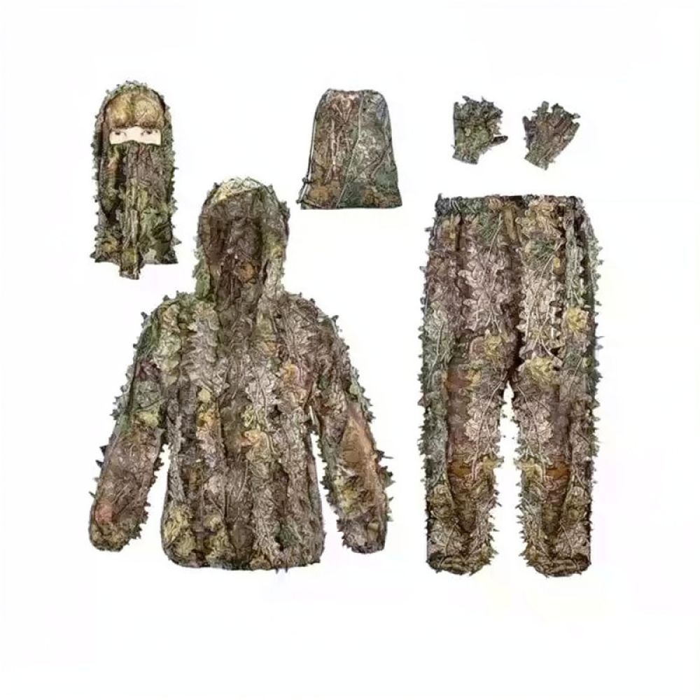 Breathable 3D Maple Leaf Camou - Outdoor Hunting Photography 评论和价格