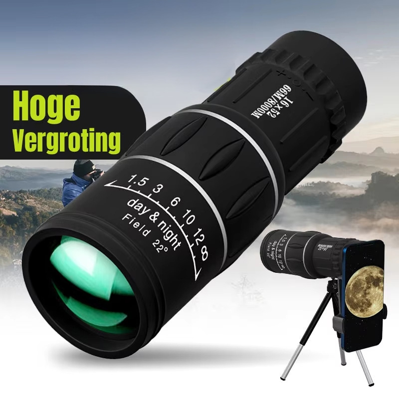 16x52 Monocular Telescope Dual - Outdoor Hunting Photography 评论和价格