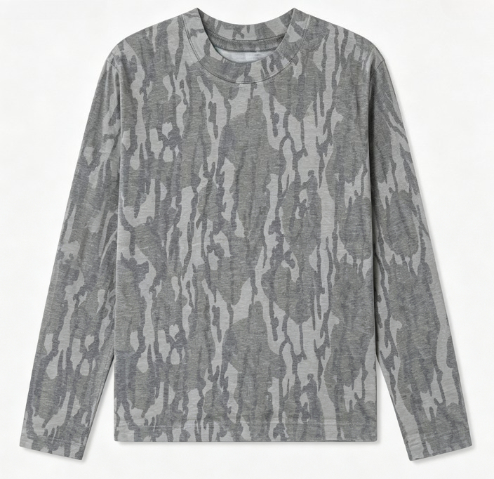 Camo Long Sleeve T‑Shirt Tree  - Hunting Outdoors 评论和价格