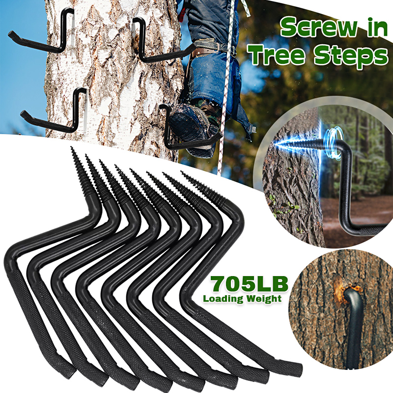 Tree Climbing Spikes For Hunti - Tree Stand Ladder 评论和价格