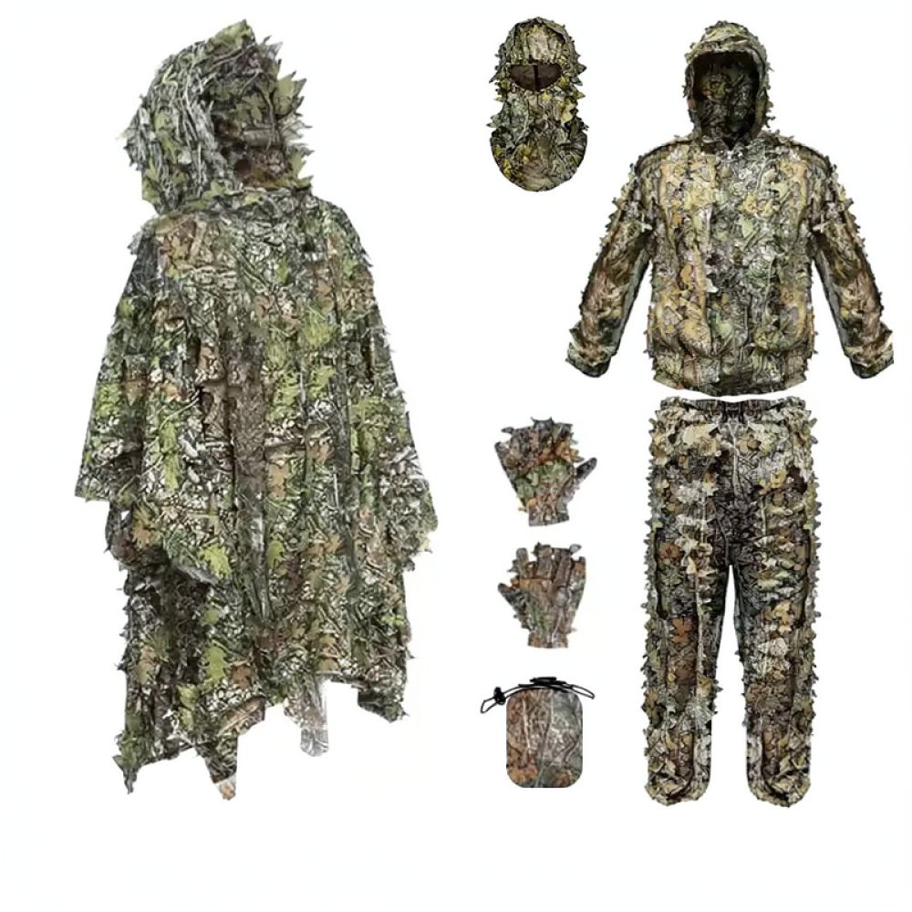 Outdoor 3D Leafy Camouflage Ca - Outdoor Hunting Photography 评论和价格
